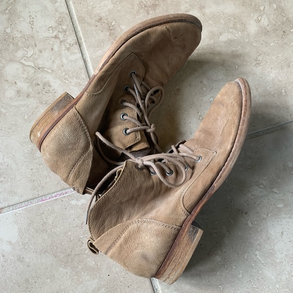 Sam Edelman Mare Lace Up Booties (8) - Picture 2 of 4